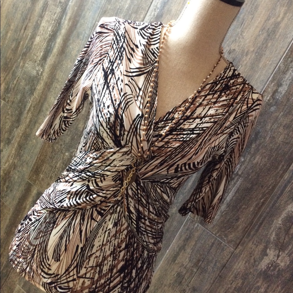 Cable and Gauge Dressy top